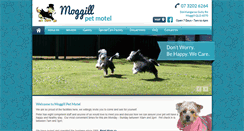 Desktop Screenshot of moggillpetmotel.com.au